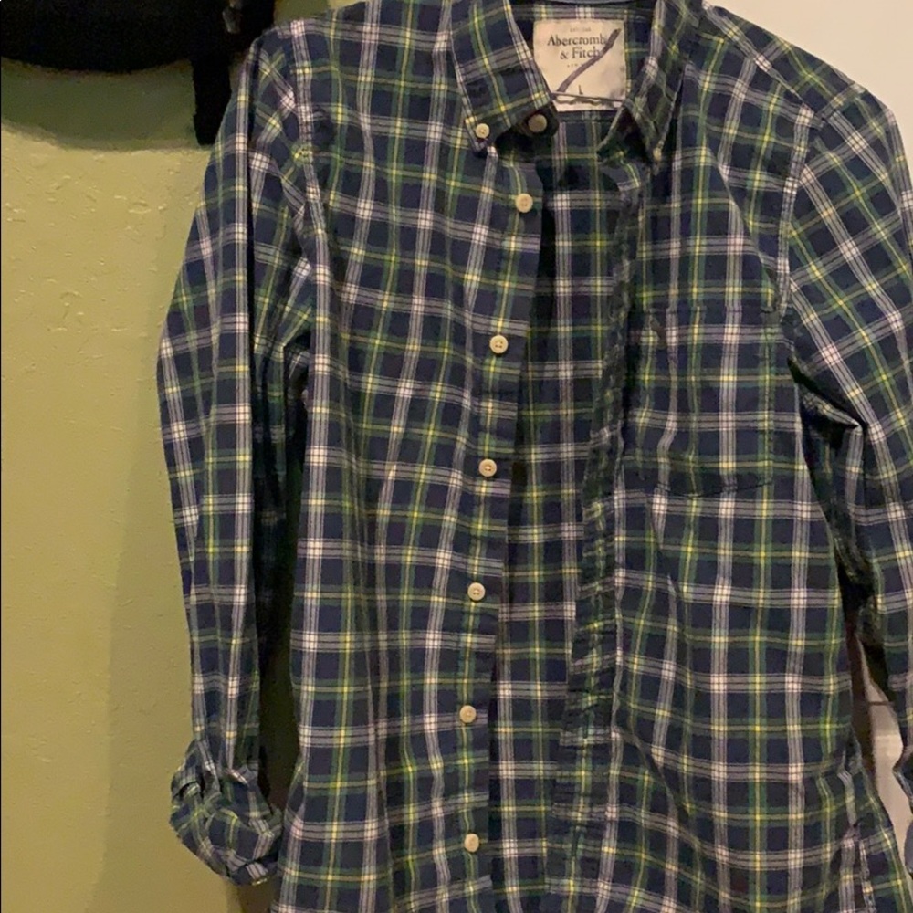 Men’s large button up shirt. Abercrombie & Fitch